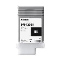 Tanque de tinta canon pfi-120 bk negro,compatible: tm-200,tm-205,tm-300,tm-305,capacidad 130 ml