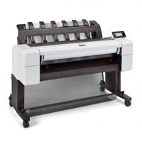 Plotter hp designjet t1600dr ps, 36 pulgadas, 91 cm, impresora, 6 tintas, red, 3ek13a