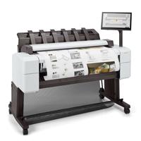 Plotter hp designjet t2600 ps, 36 pulgadas, 91 cm, multifuncional, 6 tintas, red, 3xb78a