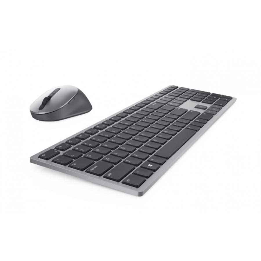 Kit teclado y mouse dell km7321w | inalambrico | usb | bluetooth | gris | 580-ajiy |