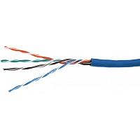 Bobina de cable condumex cat5e utp bravo twis cm 100% cobre 24 awg 305 mts color azul