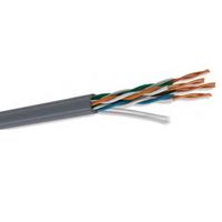 Bobina de cable condumex cat5e utp bravo twis cm 100% cobre 24 awg 305 mts color gris