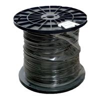 Bobina de cable exterior condumex cat5e utp con gel 100% cobre 24 awg 305 mts color negro