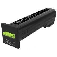 Toner laser negro lexmark / extra alto rendimiento / 72k4xk0 / hasta 33,000 paginas / 5% de cobertura / p.modelos: cx860de, cx825de, cx820de, cs820de