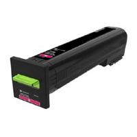 Toner lexmark 72k4xm0 magenta, extra alto rendimiento 22000, para cs820de, cx860de, cx825de