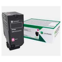 Toner laser lexmark / color magenta / rendimiento estandar / 74c4sm0 / hasta 7,000 paginas / 5% de cobertura / p/modelos: cx725dhe, cs725de, cs720de