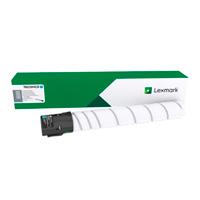 Toner lexmark 76c0hc0 cian, alto rendimiento 34000 paginas, para cx922, cx921, cx923, cs923