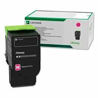 Toner laser lexmark /color magenta /rendimiento estandar / 78c40m0 /hasta 1,400 paginas / 5 de cobertura./ p/modelos cx622ade, cs421dn, cs521dn, cx625adhe, cx522ade, cs622de, cx421adn