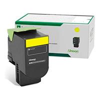 Toner laser lexmark / color amarillo/ rendimiento estandar / 78c40y0 / hasta 1,400 paginas / 5 de cobertura /p/modelos cx622ade, cs421dn, cs521dn, cx625adhe cx522ade, cs622de, cx421adn