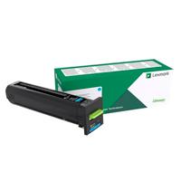 Toner laser lexmark / color cyan /alto rendimiento / 82k4hc0 / hasta 17,000 paginas /  5% de cobertura  / p/modelos : cx860de, cx825de , cx820de ,