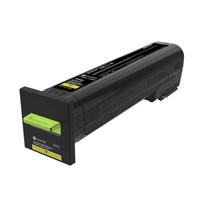 Toner lexmark 82k4xy0 amarillo, extra alto rendimiento 22000 paginas, para cx860, cx825