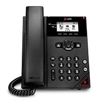 Telefono ip hp poly 911n0aaac3 vvx 150/ 2 linea pantalla lcd 2.5 pulgadas 4 teclas programables poe 2 puertos 10/100 altavoz color negro no incluye fuente poder