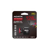 Memoria adata micro sdxc/sdhc 128gb uhs-i videovigilancia 24/7 100mb/85mb 4k clase 10 u3 v30 a2 c/adaptador (ausdx128gui3v30sha2-ra1)