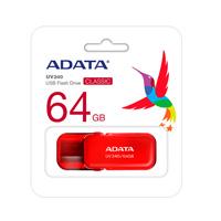 Memoria adata 64gb usb 2.0 uv240 rojo