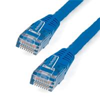 Cable de 1.8m azul de red categoria cat6 utp rj45 gigabit ethernet etl - patch moldeado - startech.com mod. c6patch6bl