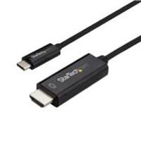 Cable adaptador de 3m usb-c a hdmi 4k 60hz - negro - cable usb tipo c a hdmi - cable convertidor de video usbc - startech.com mod. cdp2hd3mbnl