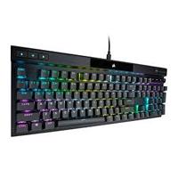 Teclado corsair k70 rgb pro mecánico pbt double shot pro  cherry mx red (ch-9109410-na)