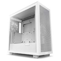 Gabinete nzxt h7 flow/blanco/con ventana/midi-tower/micro-atx/gamer