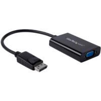 Adaptador de video displayport a vga con audio convertidor  hembra vga hd15 a macho dp 1920x1200 - startech.com mod. dp2vgaa