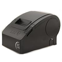 Miniprinter ec line ec-pm-58110, negro, termica, 58 mm, usb, serial, rj11, corte manual, 110 mm/seg