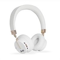 Audifonos diadema bluetooth ghia n3 sonido hifi/ color blanco / 10m alcance/ bt 5.0/ aux / tf card/ radio fm/