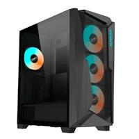 Gabinete gaming gigabyte c301g/ media torre / atx/micro atx/mini itx/ e-atx /negro/ sin fuente/pc/gamer