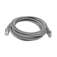 Cable de red utp cat5e ghia 100cobre gris rj45 3m 9 pies patch cord