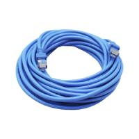 Cable de red utp cat5e ghia 100cobre azul rj45 7.5m 22.5 pies patch cord