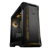 Gabinete asus tuf gaming gt501 case/negro/media torre/atx/eatx/cristal templado/rgb/gamer