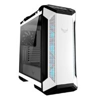 Gabinete asus tuf gaming gt501 case/blanco/media torre/atx/eatx/cristal templado/rgb/gamer