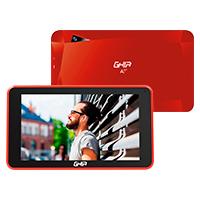 Tablet ghia a7 wifi/quadcore/a50/wifi/bt/1gb16gb/0.3mp2mp/2000mah/android 8,1 go/roja