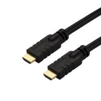 Cable de 15 metros hdmi con ethernet de alta velocidad activo 4k - cable hdmi cl2 para instalacion en pared - startech.com mod. hd2mm15ma