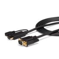 Cable adaptador de 3m convertidor activo hdmi a vga - adaptador 1920x1200 1080p - startech.com mod. hd2vgamm10