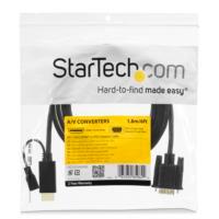 Cable adaptador de 1.8m convertidor activo hdmi a vga - adaptador 1920x1200 1080p - startech.com mod. hd2vgamm6