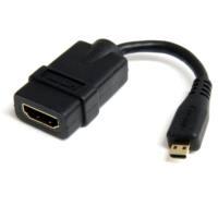 Cable adaptador de 12cm hdmi de alta velocidad a micro hdmi - h a m - startech.com mod. hdadfm5in