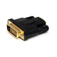 Adaptador de video hdmi a dvi - dvi-d macho - hdmi hembra - convertidor de video - negro - startech.com mod. hdmidvifm