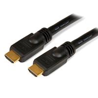 Cable hdmi de 7.6m alta velocidad - 2x hdmi macho - negro - ultra hd 4k x 2k - startech.com mod. hdmm25