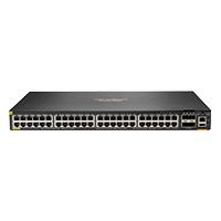 Switch hpe aruba jl665a 6300f 48g cl4 poe 4sfp56 740watts con fuente de poder incluida