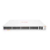 Switch hpe aruba jl808a instant on 1960 48 rj-45 10/100/1000, 2 sfp 10 gbe, 10gbase-t