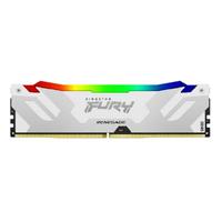 Memoria ram kingston fury renegade ddr5 silver/white 16gb 6000mhz cl32 rgb (kf560c32rwa-16)