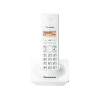 Telefono panasonic kx-tg1711mew inalambrico pantalla lcd 1.4 en color ambar 50 numeros identificador de llamadas 50 numeros en directorio localizador de auricular (blanco)