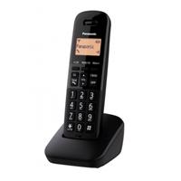 Telefono panasonic kx-tgb310meb inalambrico pantalla lcd color ambar50 numeros en directorio bloque de llamadas no deseadas volumen de receptor localizador de auricular  (negro)