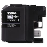 Cartucho de tinta brother lc101bk negro rendimiento de 300 paginas al 5 por ciento