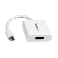 Adaptador de video mini displayport® a hdmi® - cable convertidor - hembra hdmi - macho mini dp - 1920x1200 - pasivo - blanco - startech.com mod. mdp2hdw