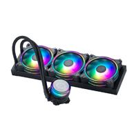 Disipador de enfriamiento liquido cooler master masterliquid ml360 illusion , 3x 120mm, 650-1800rpm