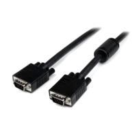 Cable vga de 10.6m coaxial de video de alta resolucion para pantalla de computadora - 2x hd15 macho - negro - startech.com mod. mxt101mmhq35