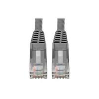 Cable patch tripp-lite (n201-003-gy) moldeado snagless cat6 gigabit (rj45 m/m) - gris, de 0.91 m [3 pies].garantia por 10 años