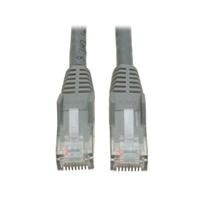 Cable ethernet tripp-lite  n201-007-gy cable ethernet (utp) moldeado snagless cat6 gigabit (rj45 m/m), gris, 2.13 m [7 pies]