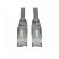 Cable patch tripp-lite (n201-010-gy) moldeado snagless cat6 gigabit (rj45 m/m) - gris, de 3.05 m [10 pies] hstas 25 años de garantia.