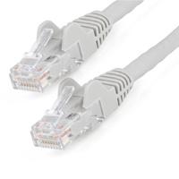 Cable ethernet cat 6 de 2 metros - lszh - cable de red patch cat6 utp rj45 poe de 100w 10 gbe sin enganches gris, etl - startech.com mod. n6lpatch2mgr